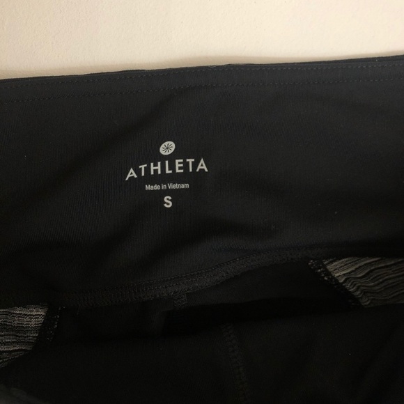Athleta High Rise Jacquard Chaturanga Leggings - Picture 3 of 4